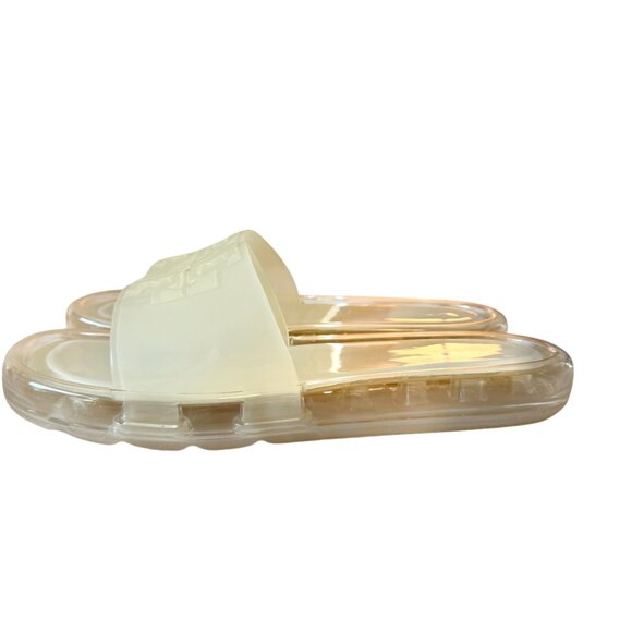 Tory Burch NEW Bubble Jelly Ivory Slide Sandals Women's size 11M - Picture 4 of 8